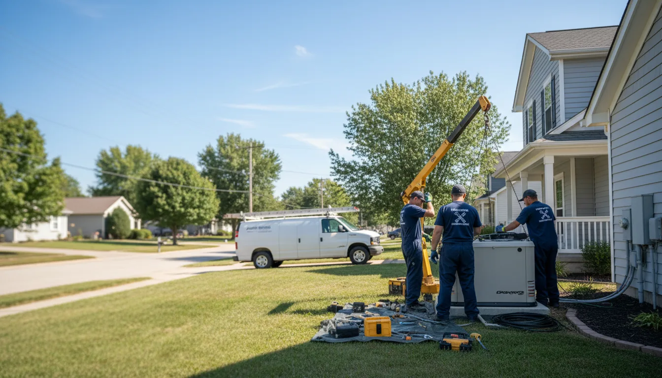 Generator Installation in Chanute, KS near me